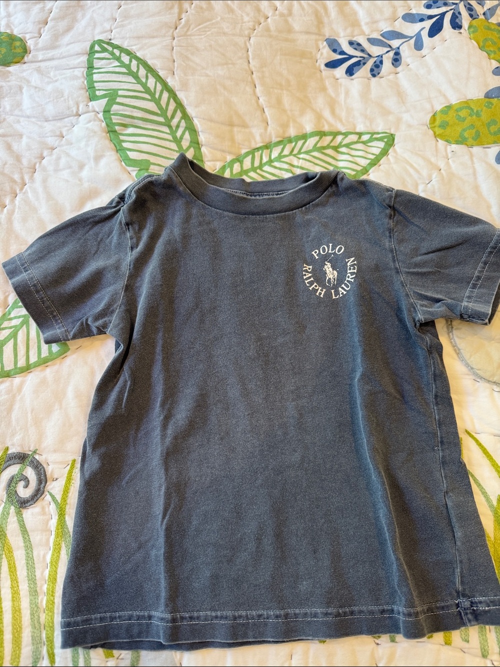 Polo by Ralph Lauren Short-Sleeve Tee in Dark Blue with Chest Logo